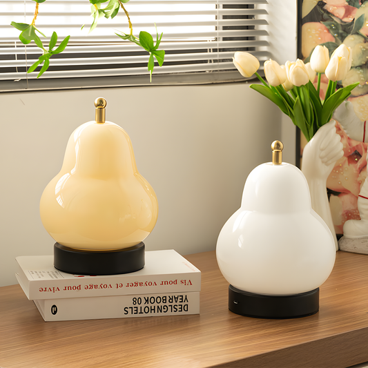 Kova Glass Pear Table Lamp