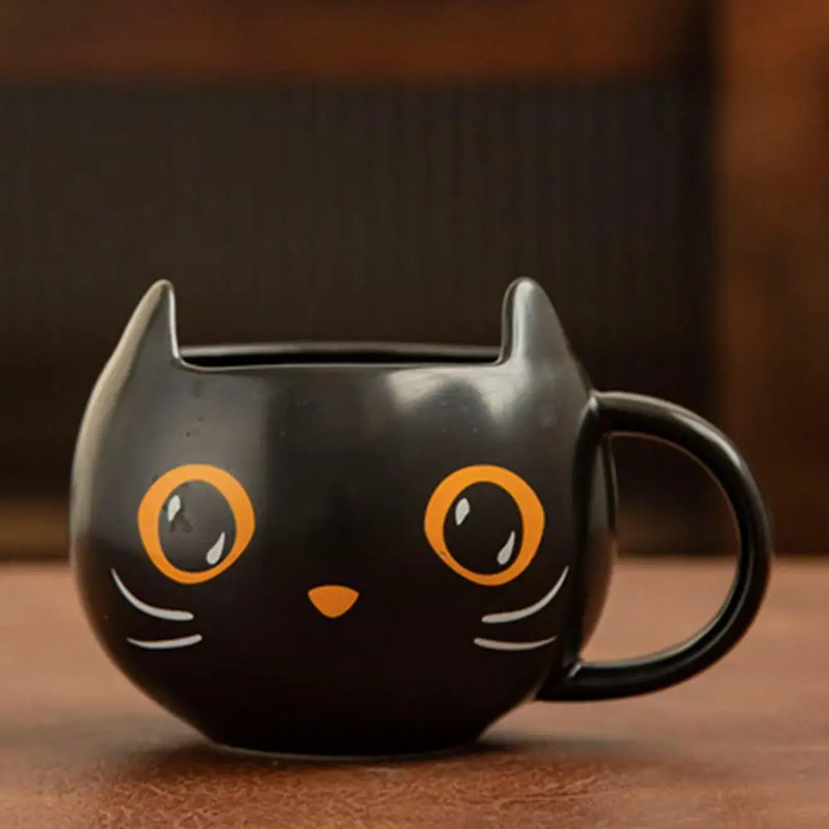 Kova Halloween Cat Mug with Lid